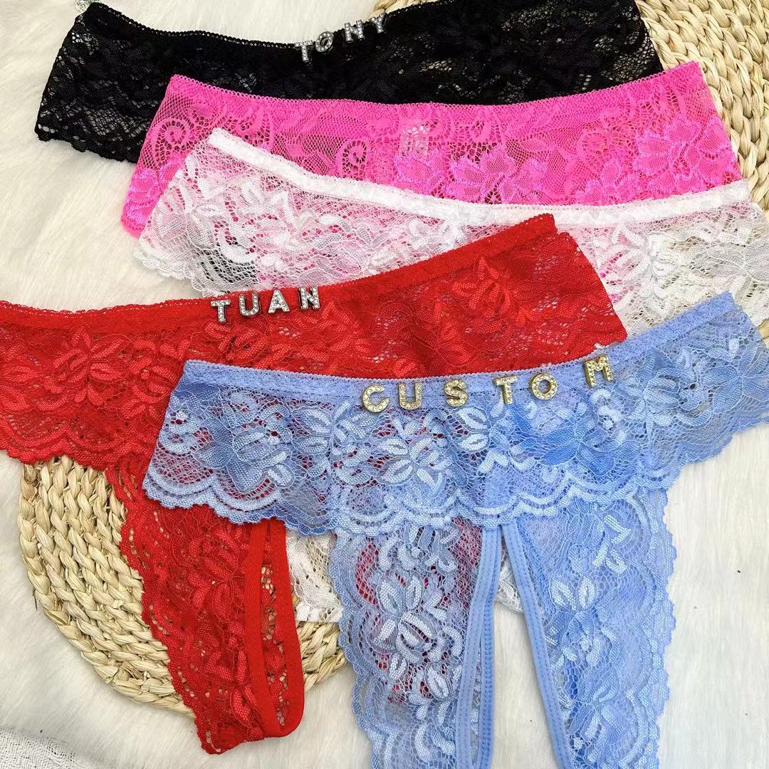 Body Jewelry Plus - Plus Size Custom Lace Panties Thongs