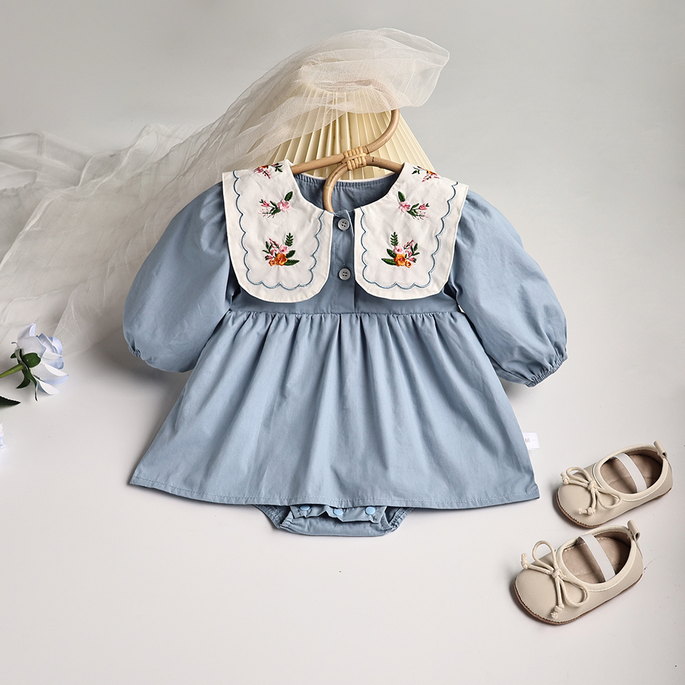 Body Jewelry Plus - Spring Baby Clothing Solid Pleated Baby