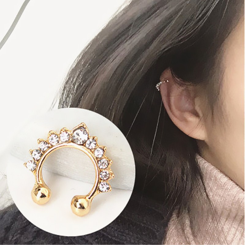 Body Jewelry Ear Piercing - 1PC U-Shape Nose Clip Fake Nose