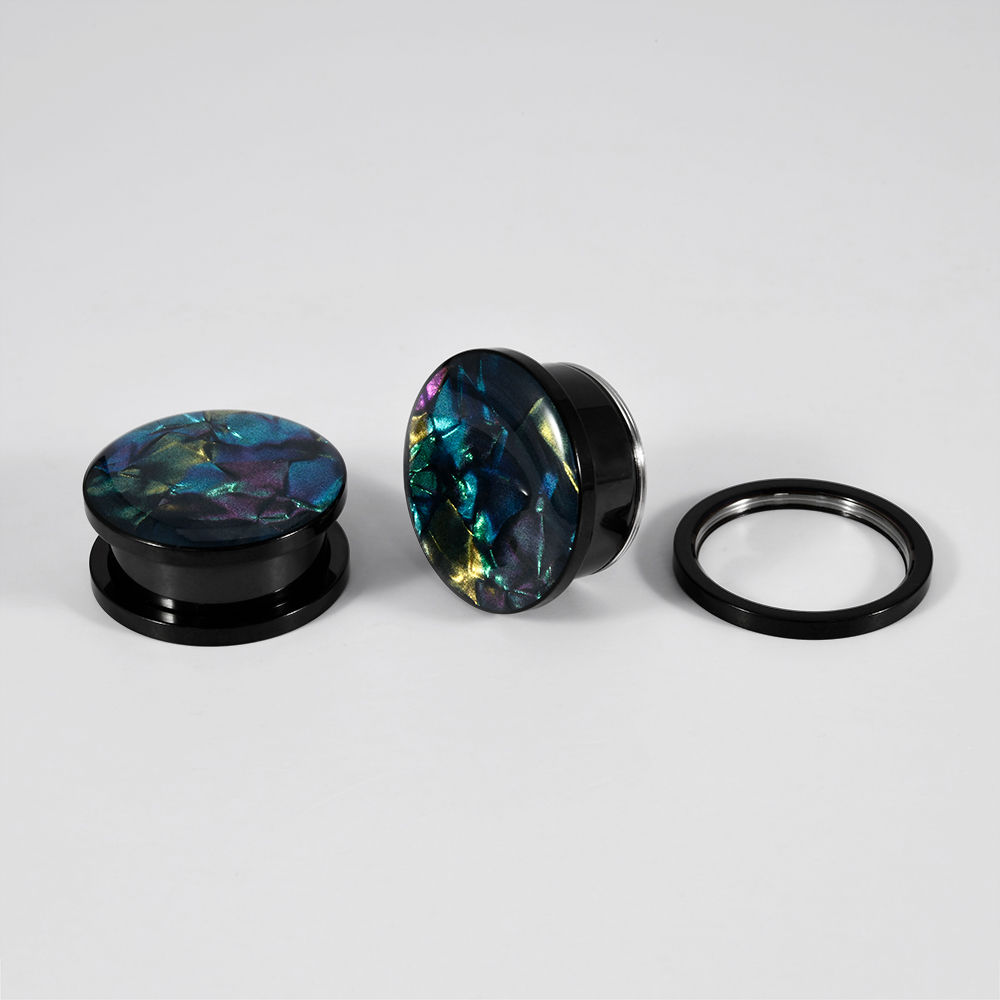 1PC Stainless Steel Mix Colors - Body Jewelry Tunnels ulasan dan harga