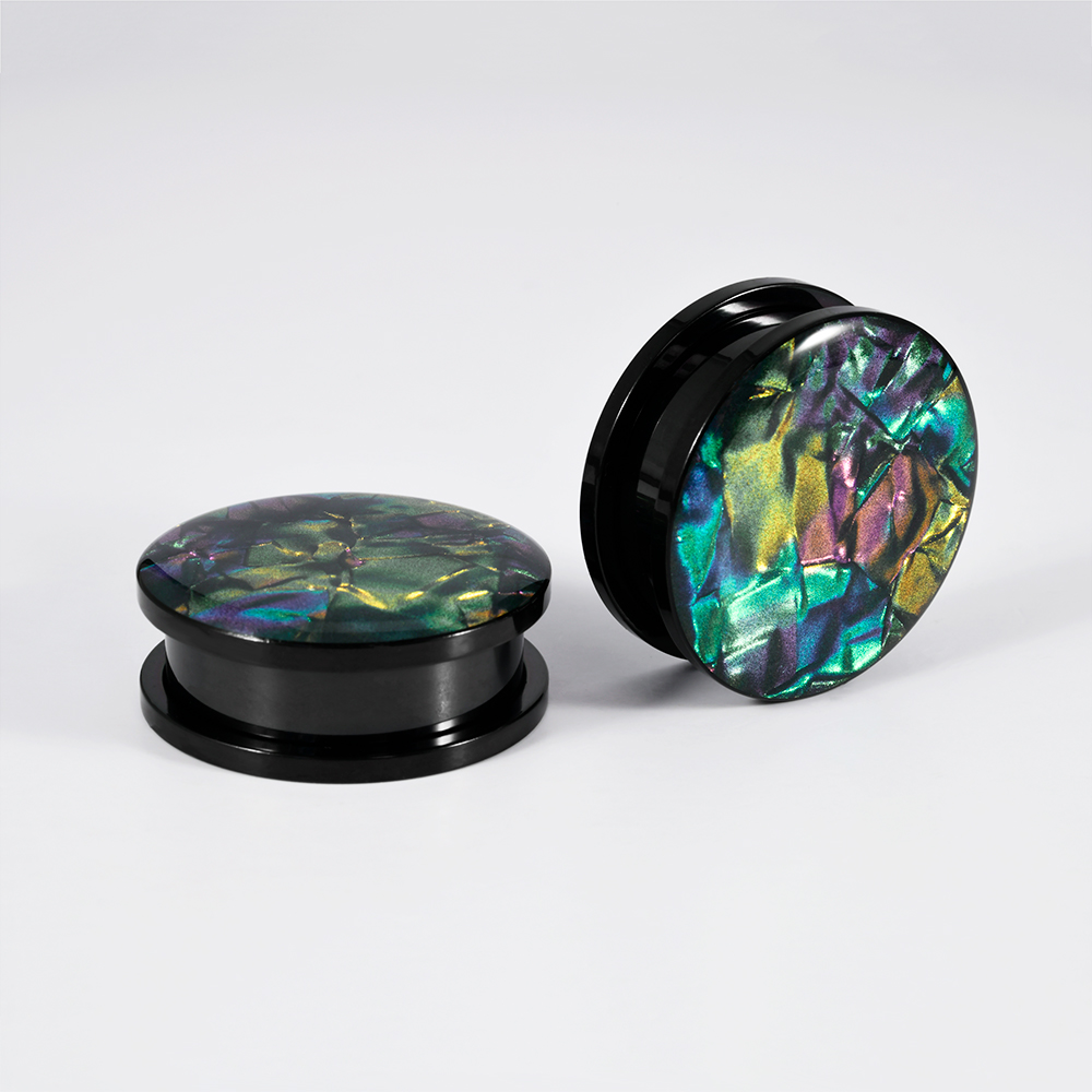 1PC Stainless Steel Mix Colors - Body Jewelry Tunnels ulasan dan harga