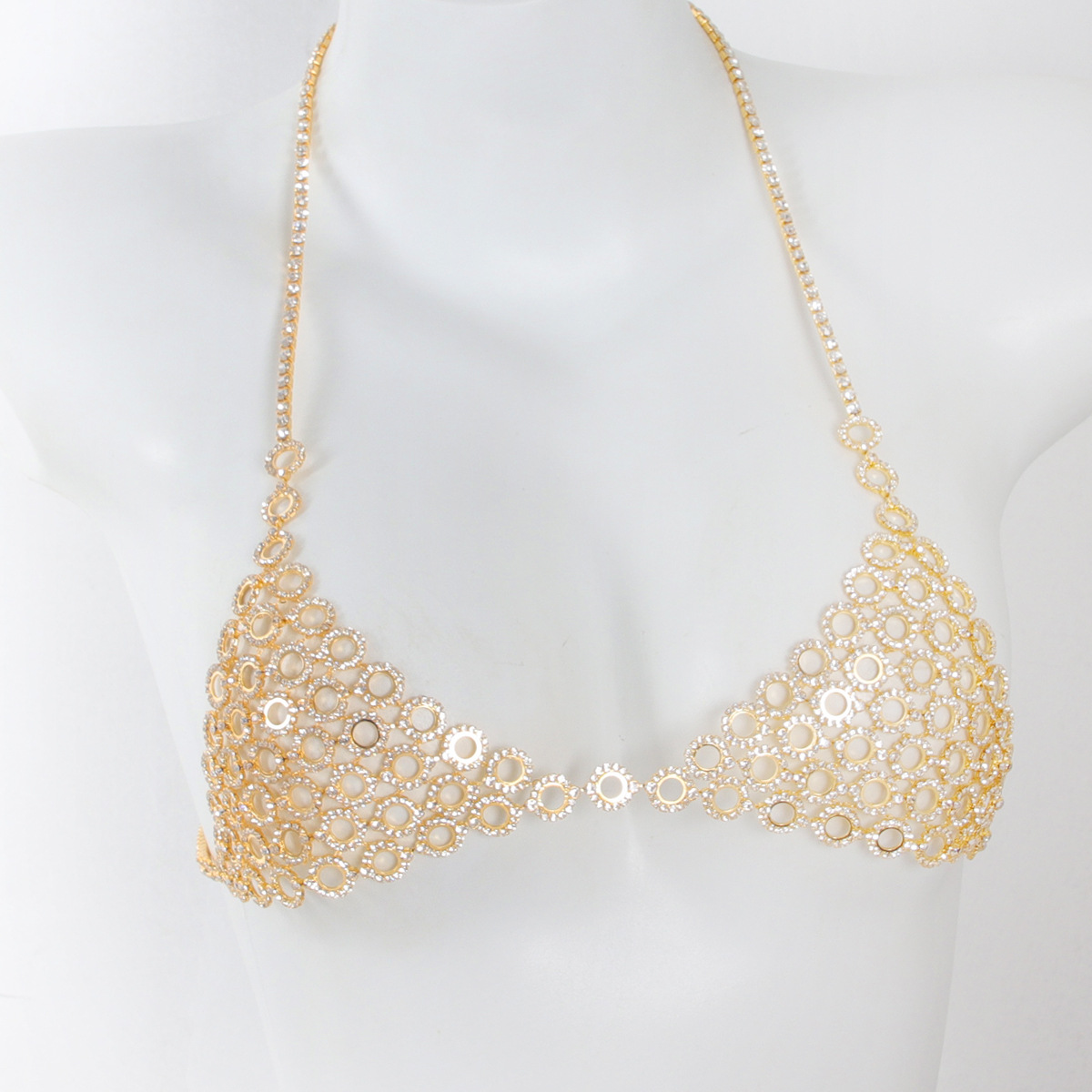 Fashionable Circular Splicing  - Body Jewelry Gold ulasan dan harga