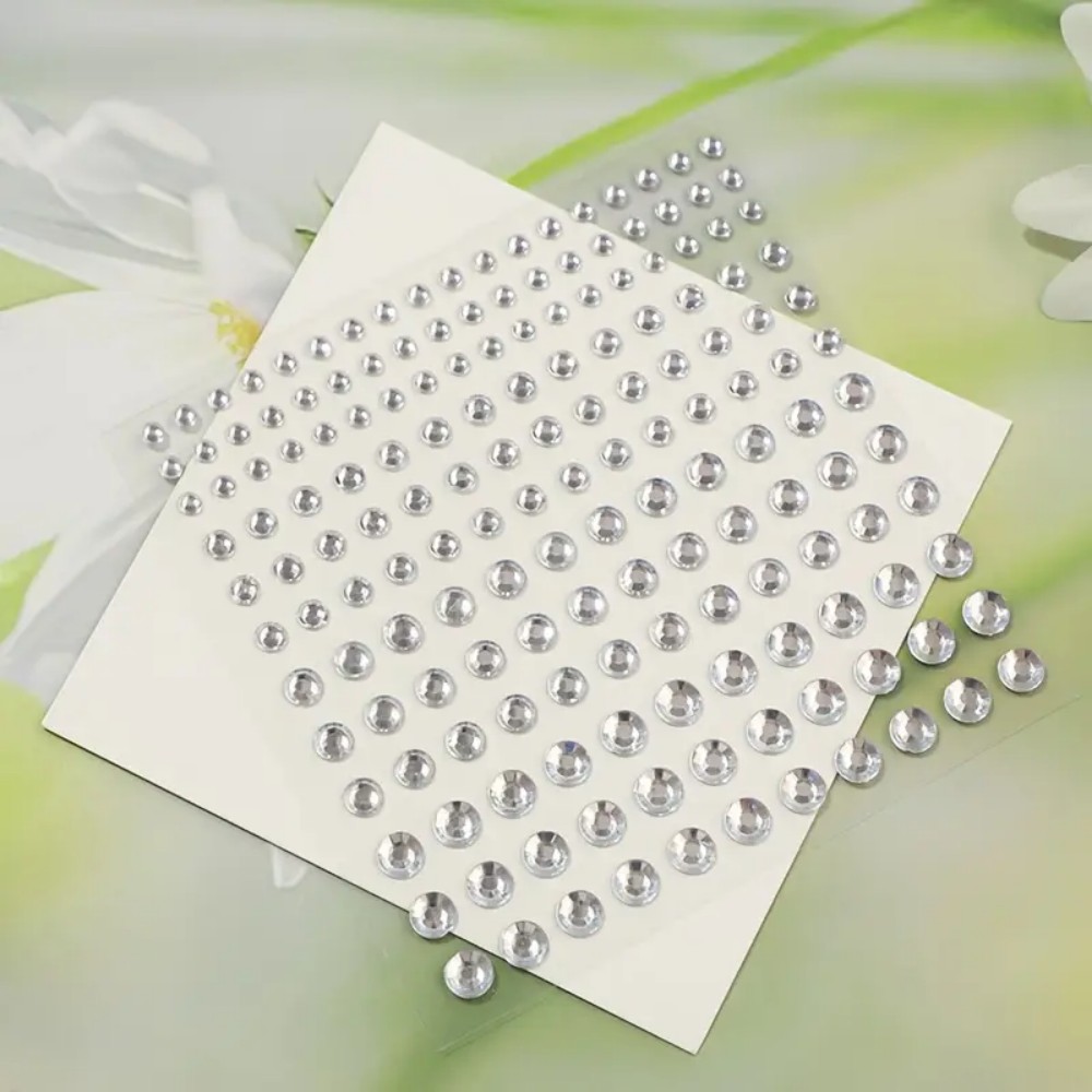 165pcs Self-Adhesive Rhineston - Body Jewelry Stickers ulasan dan harga
