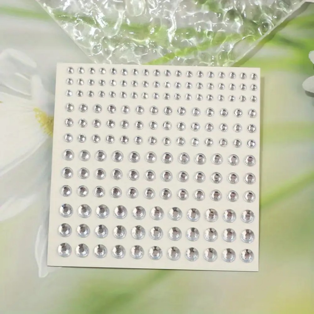 165pcs Self-Adhesive Rhineston - Body Jewelry Stickers ulasan dan harga