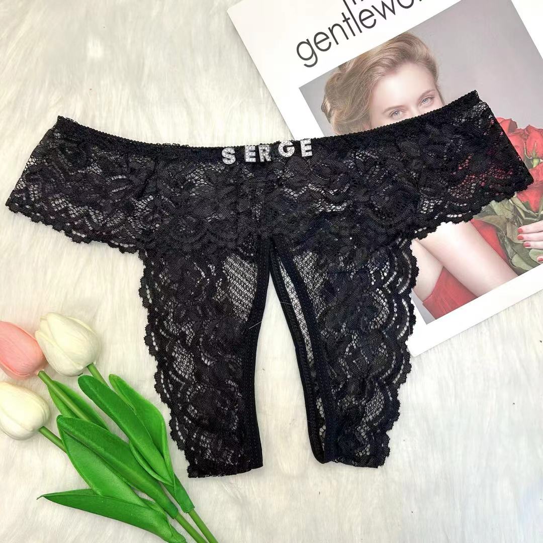Plus Size Custom Lace Panties  - Body Jewelry Plus ulasan dan harga