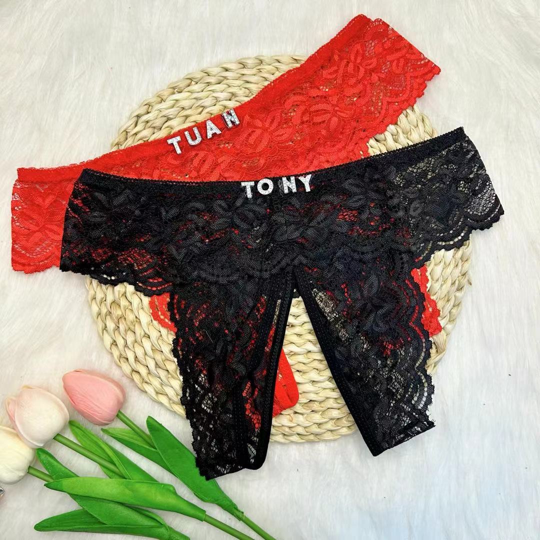 Plus Size Custom Lace Panties  - Body Jewelry Plus ulasan dan harga