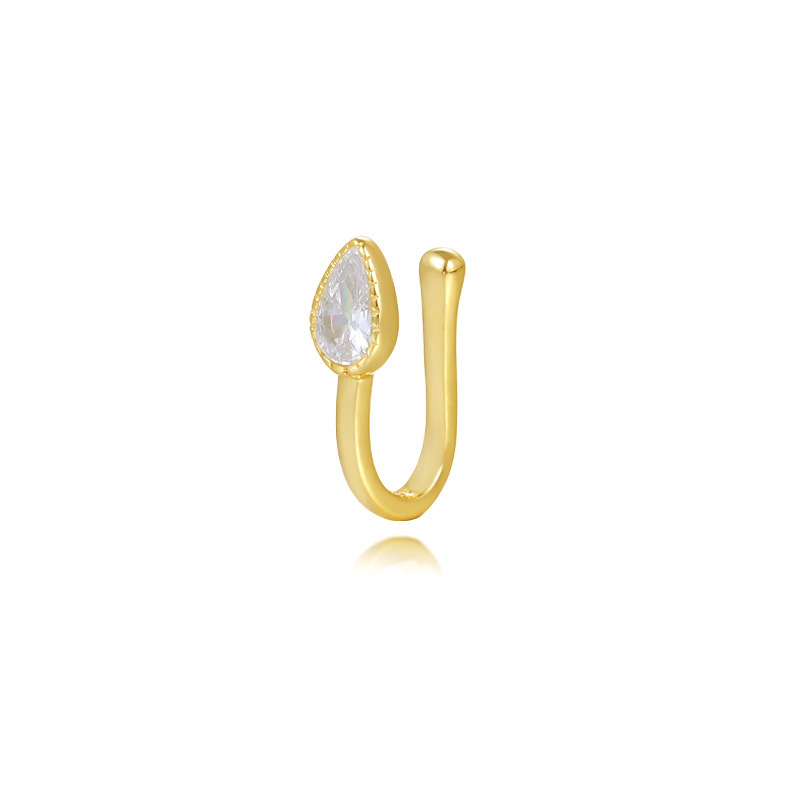 1pc 925 Sterling Silver Moon/C - Body Jewelry Ear Piercing ulasan dan harga