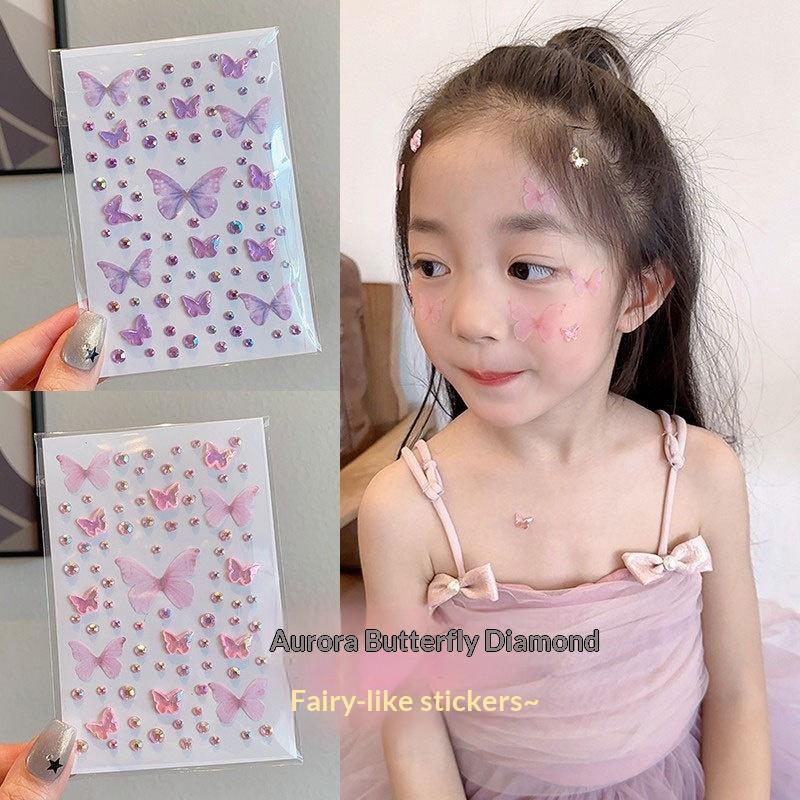 Face Painting Stickers For Kid - Body Jewelry Stickers ulasan dan harga
