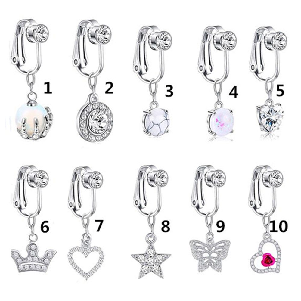 Accessories Clip On Earrings C - Body Jewelry And Earrings ulasan dan harga