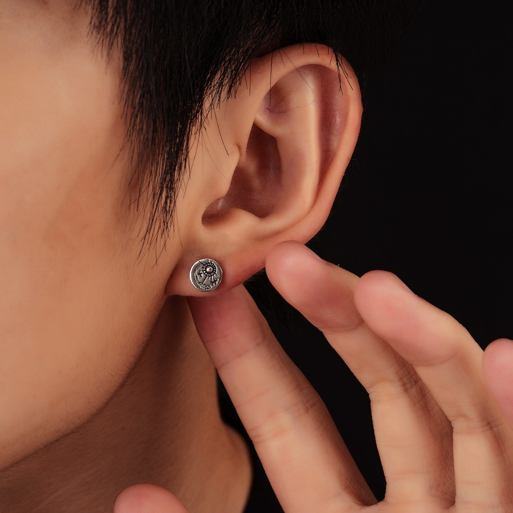 1pair Indian Eagle Stud Earrin - Body Jewelry Indian ulasan dan harga