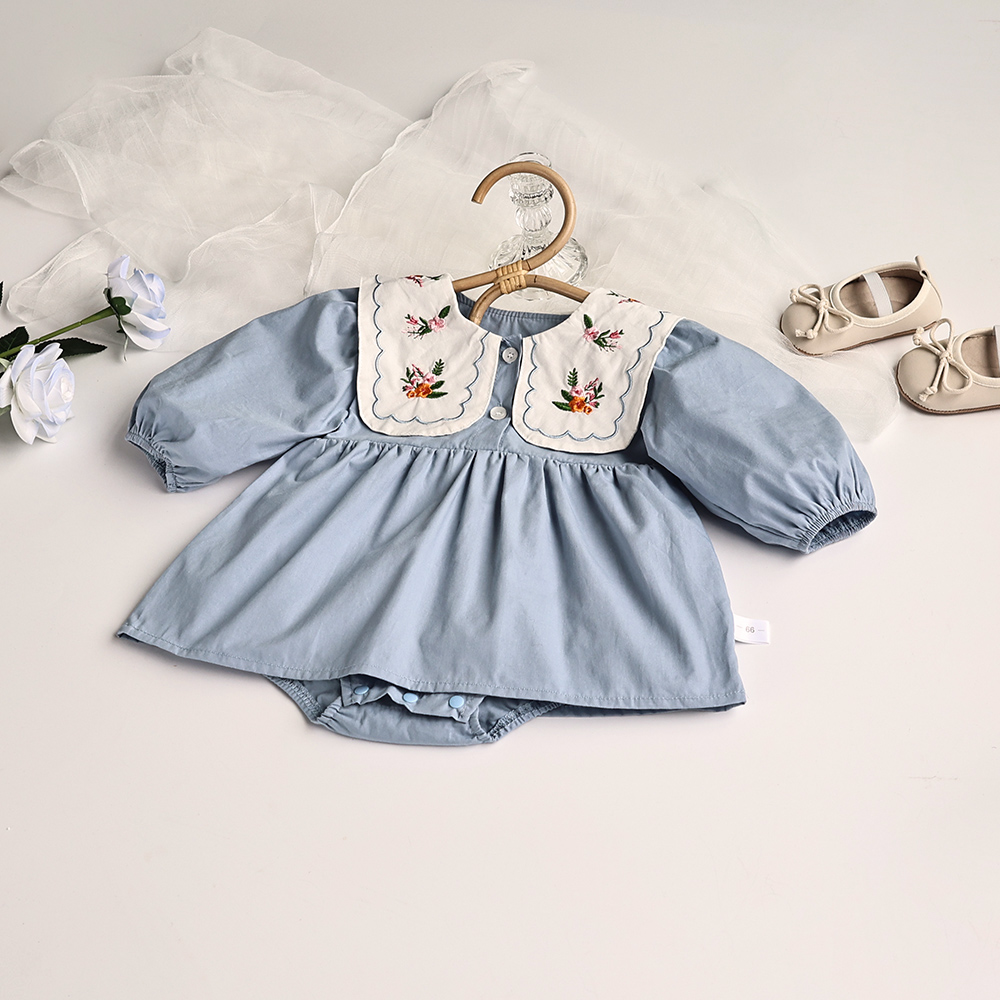 Spring Baby Clothing Solid Ple - Body Jewelry Plus ulasan dan harga