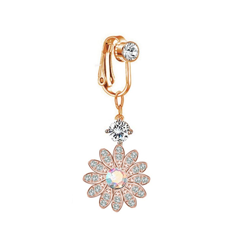 Clip On Umbilical Cartilage Cl - Body Jewelry And Earrings ulasan dan harga