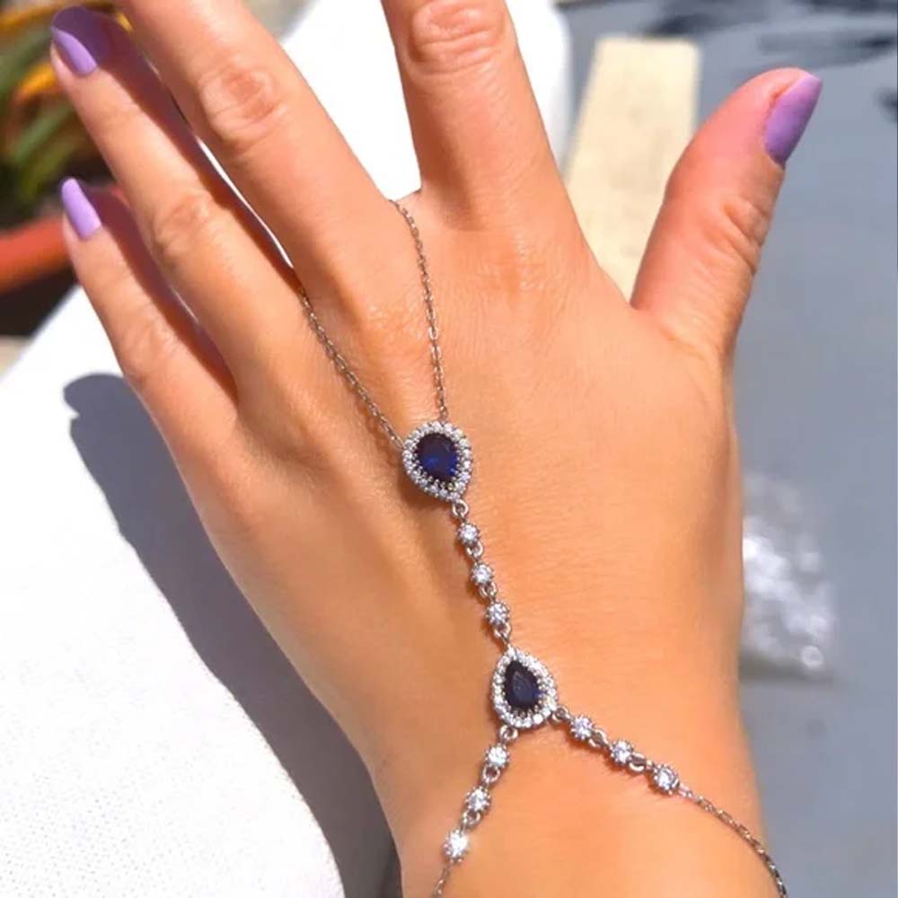Stonefans Blue Hand Jewelry Du - Body Jewelry Dubai ulasan dan harga