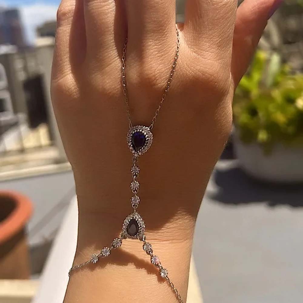 Stonefans Blue Hand Jewelry Du - Body Jewelry Dubai ulasan dan harga