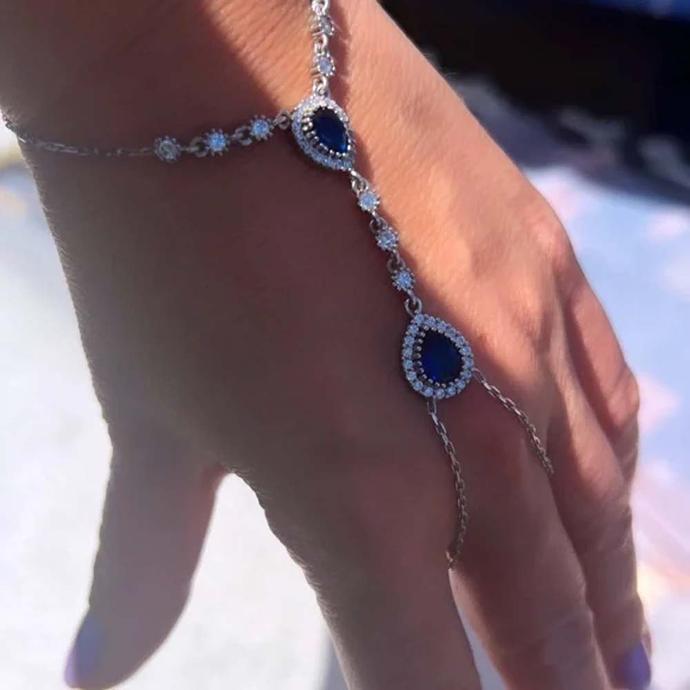 Stonefans Blue Hand Jewelry Du - Body Jewelry Dubai ulasan dan harga
