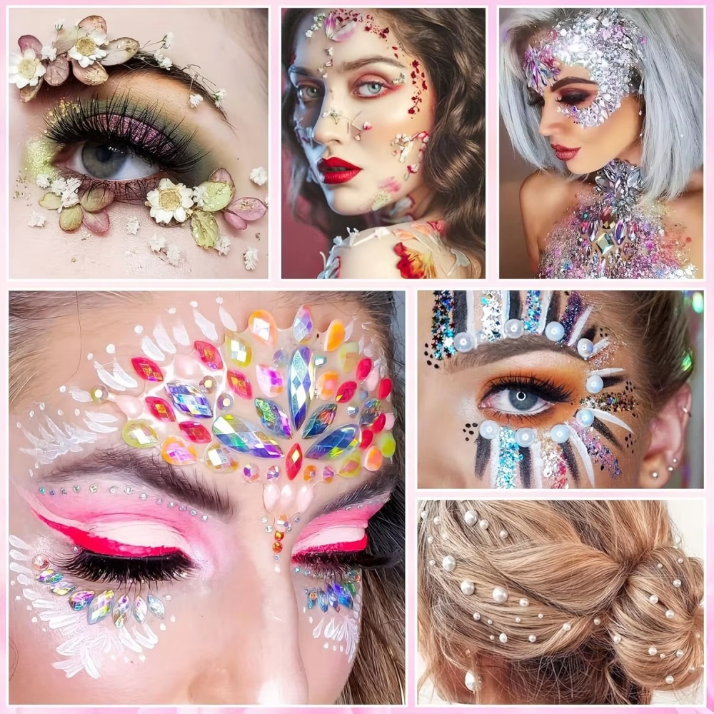 Skin-Friendly Glitter Glue 10m - Body Jewelry Glue ulasan dan harga