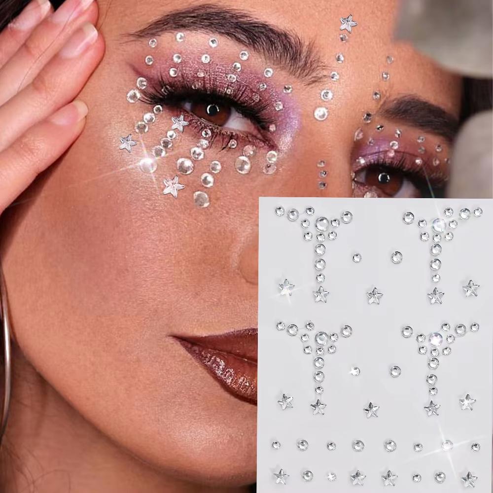 Fake Piercings Balls Stick on  - Body Jewelry Stickers ulasan dan harga