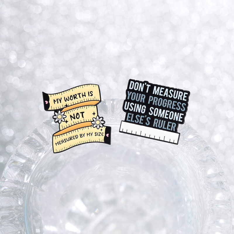Body Positive Enamel Pins My W - Body Jewelry Measurements ulasan dan harga