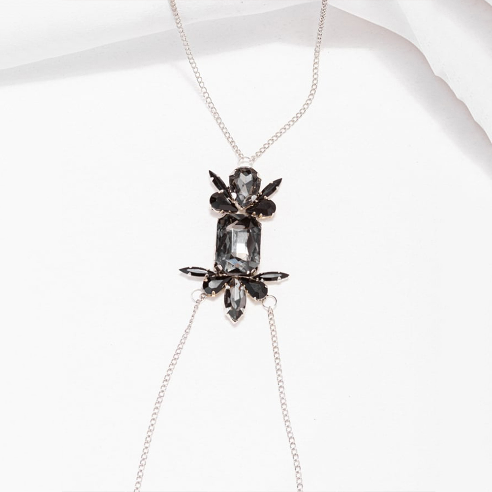 Stonefans Black Geometric Ches - Body Jewelry Dubai ulasan dan harga