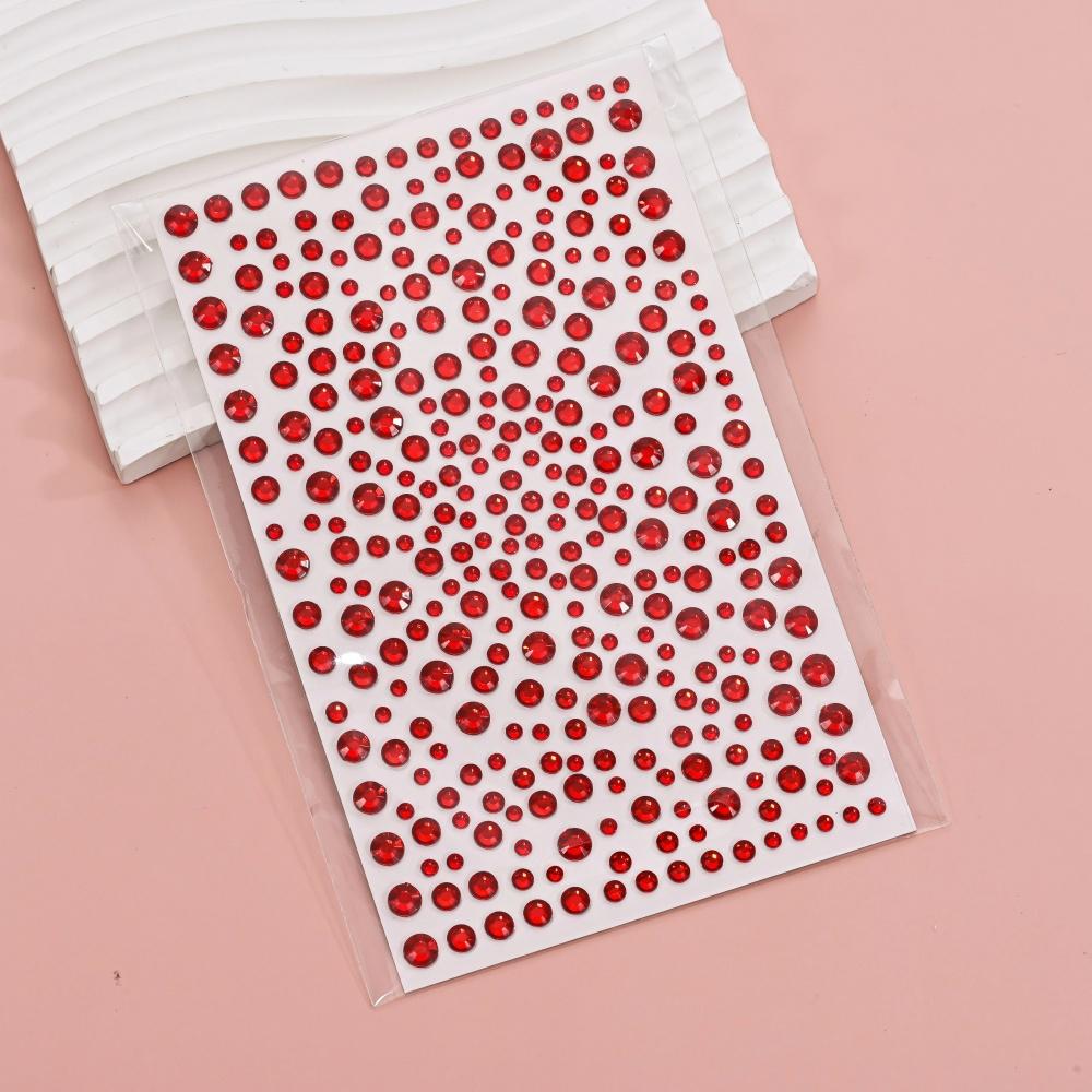 1 Sheet Silver-White Glitter 3 - Body Jewelry Stickers ulasan dan harga