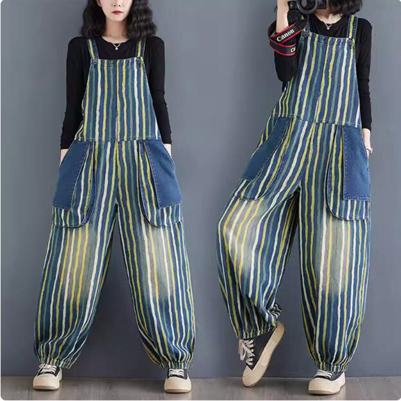 Spring Autumn Denim Overall Ju - Body Jewelry Plus ulasan dan harga