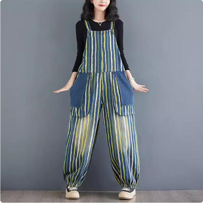 Spring Autumn Denim Overall Ju - Body Jewelry Plus ulasan dan harga