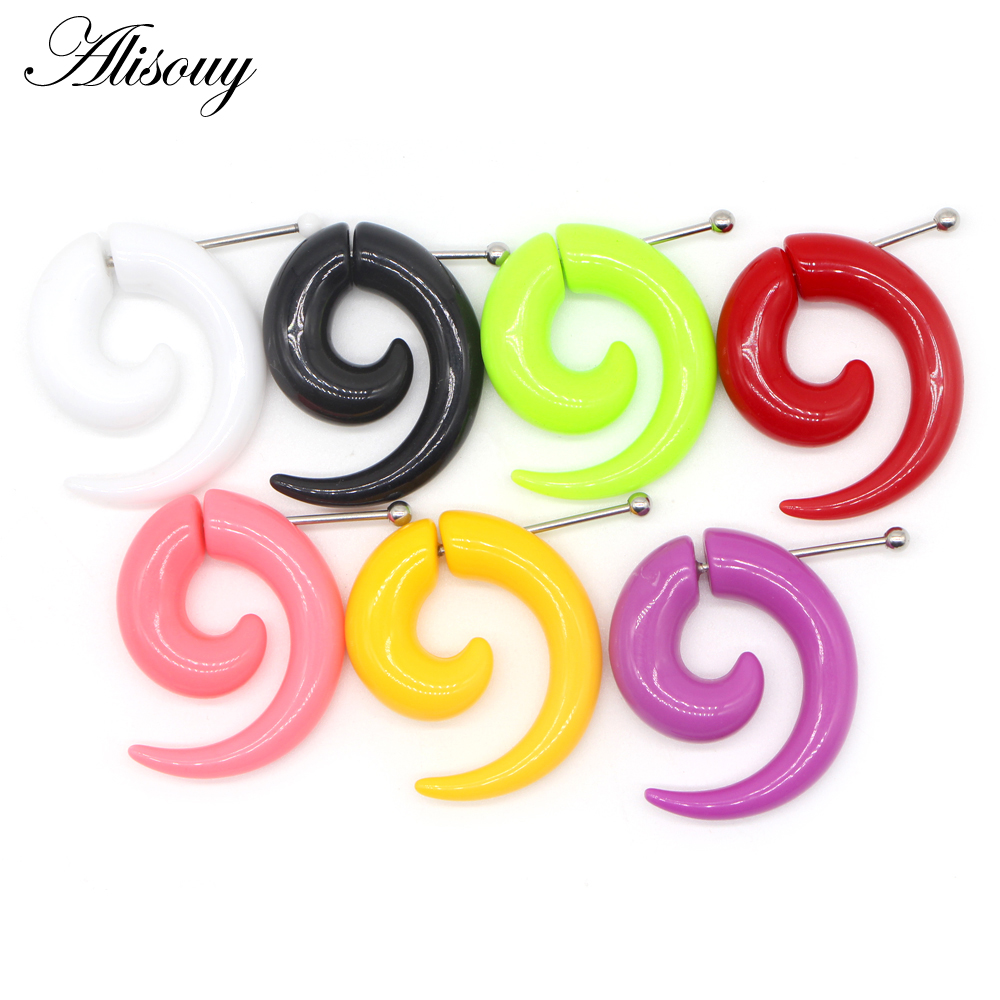 2pcs Hot Acrylic Cheater Fake  - Body Jewelry Hot ulasan dan harga