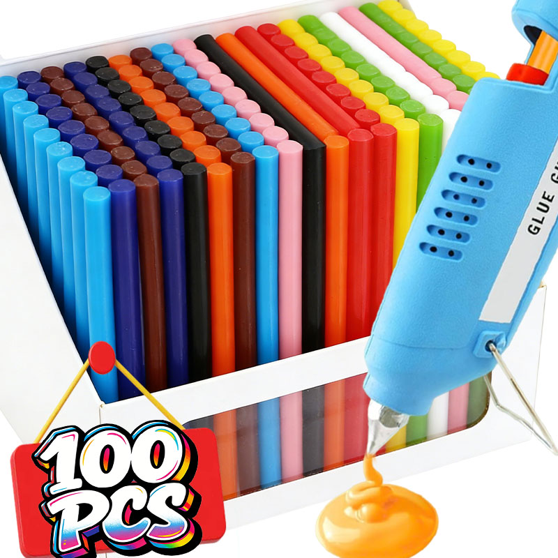 Colorful Hot Melt Glue Sticks  - Body Jewelry Glue ulasan dan harga