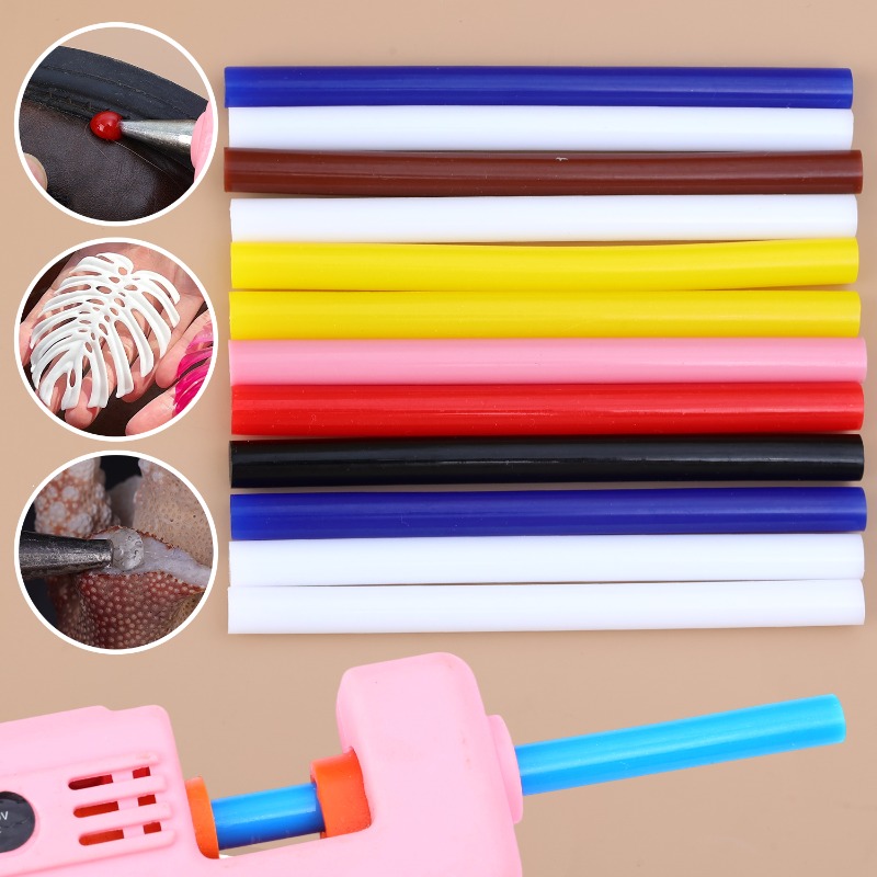 Colorful Hot Melt Glue Sticks  - Body Jewelry Glue ulasan dan harga