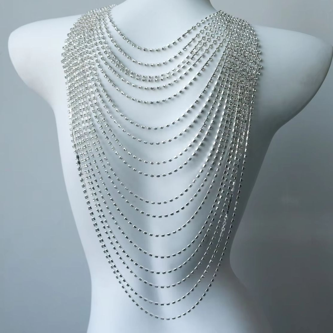 Stylish Multi-Layer Body Chain - Body Jewelry Gold ulasan dan harga