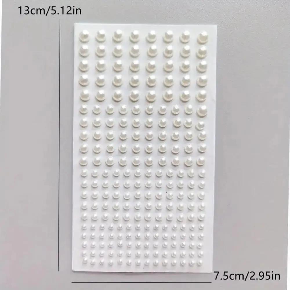 White ABS plastic pearl sticke - Body Jewelry Stickers ulasan dan harga