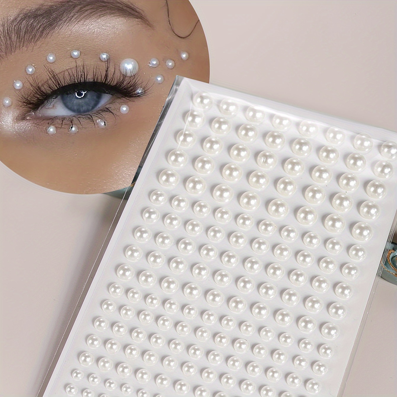 Fake Pearl Women Three-Dimensi - Body Jewelry Stickers ulasan dan harga