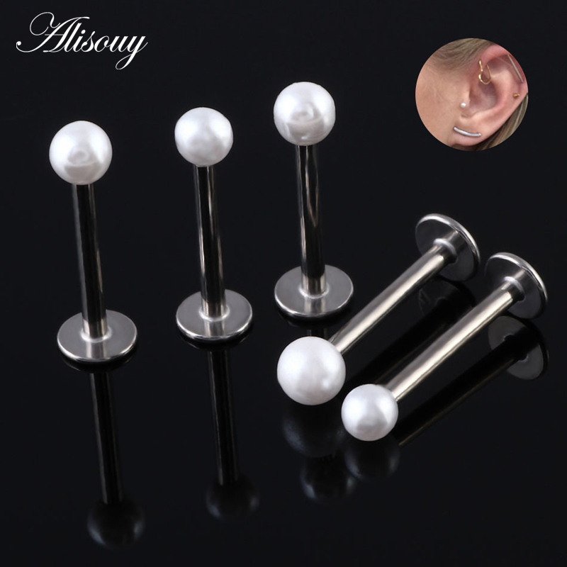 Alisouy Hot Sale 1PC Steel Wit - Body Jewelry Hot ulasan dan harga