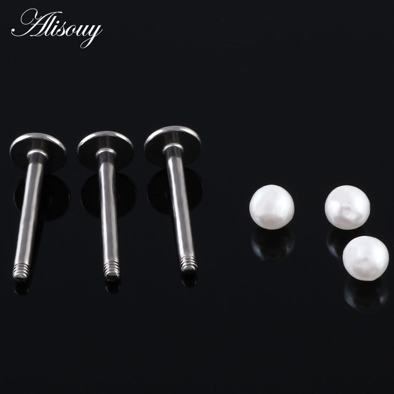 Alisouy Hot Sale 1PC Steel Wit - Body Jewelry Hot ulasan dan harga