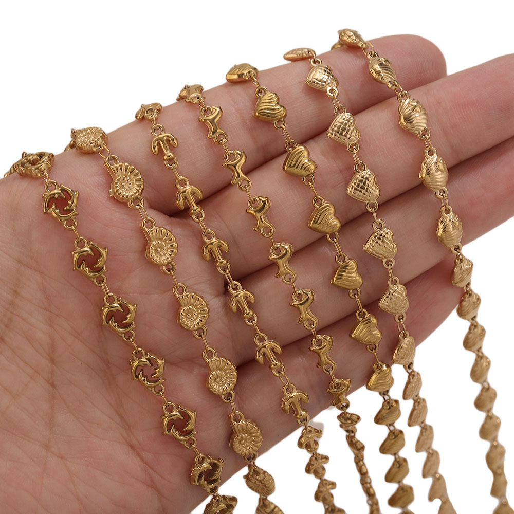 1M PVD Gold Stainless Steel He - Body Jewelry Gold ulasan dan harga