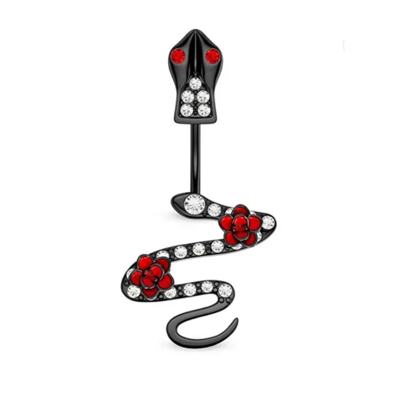 Personality Heart-shaped Navel - Body Jewelry Hot ulasan dan harga