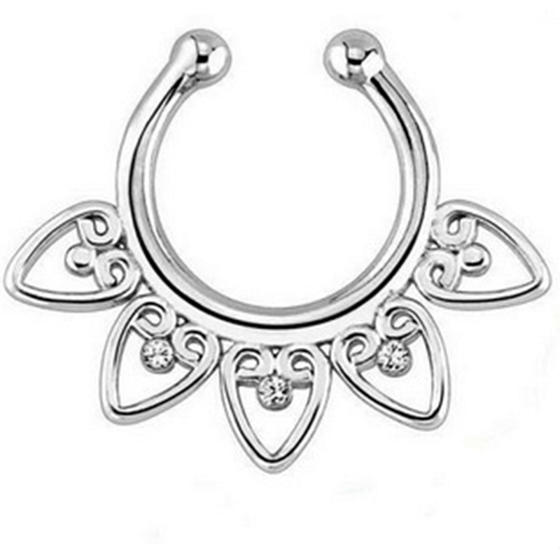 Indian Crystal Snag In The Nos - Body Jewelry Indian ulasan dan harga