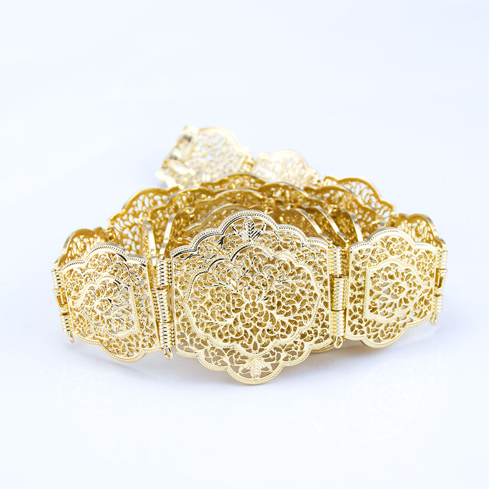 Chic Morocco Caftan Belt For W - Body Jewelry Gold ulasan dan harga