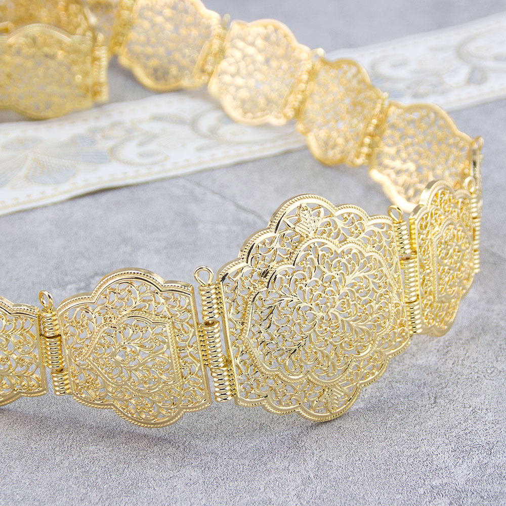 Chic Morocco Caftan Belt For W - Body Jewelry Gold ulasan dan harga