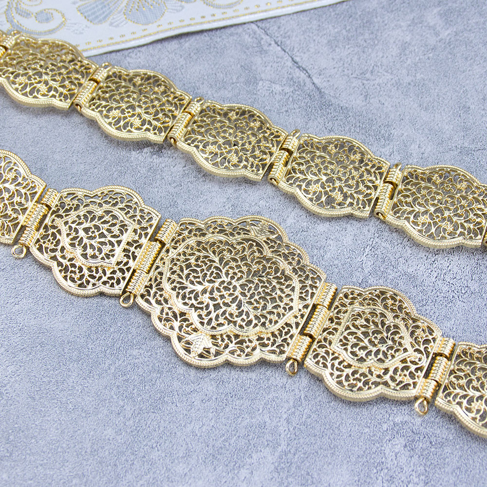 Chic Morocco Caftan Belt For W - Body Jewelry Gold ulasan dan harga