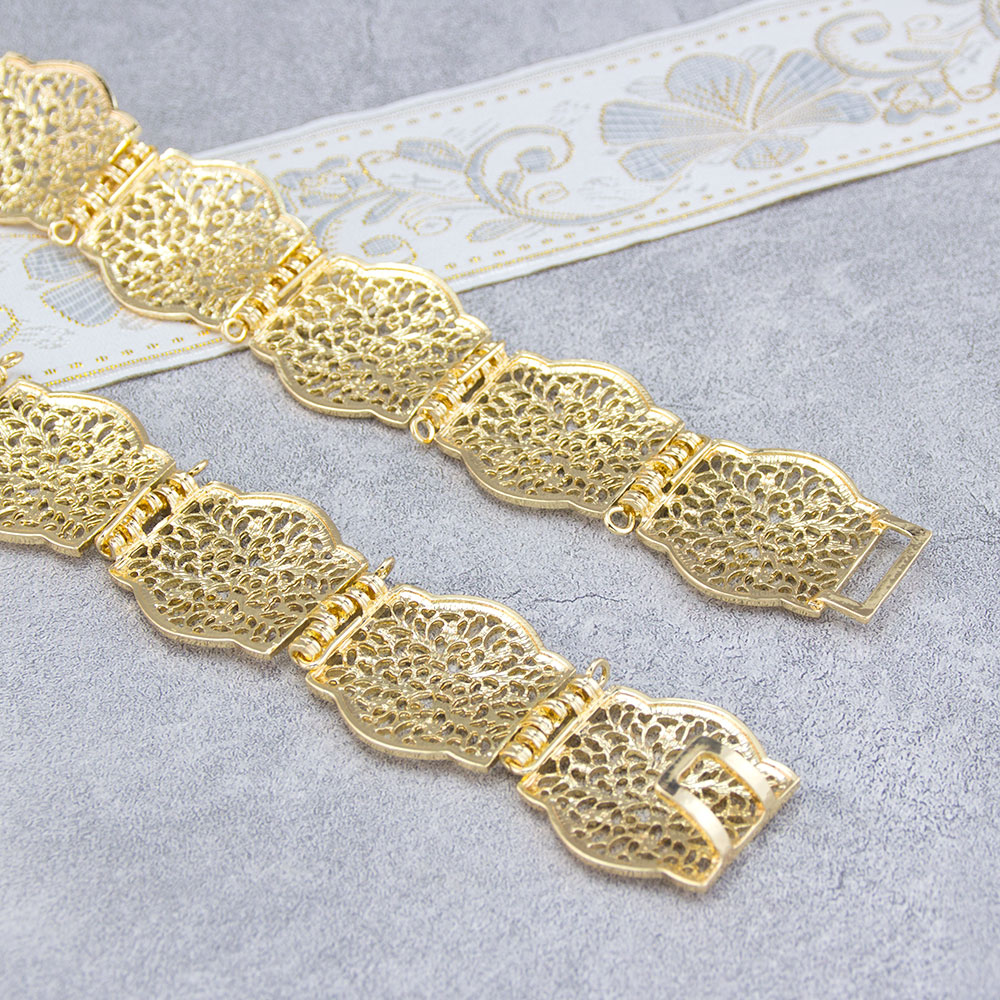 Chic Morocco Caftan Belt For W - Body Jewelry Gold ulasan dan harga