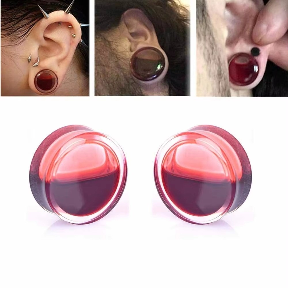 Double Saddle Ear Plug Jewelry - Body Jewelry Tunnels ulasan dan harga
