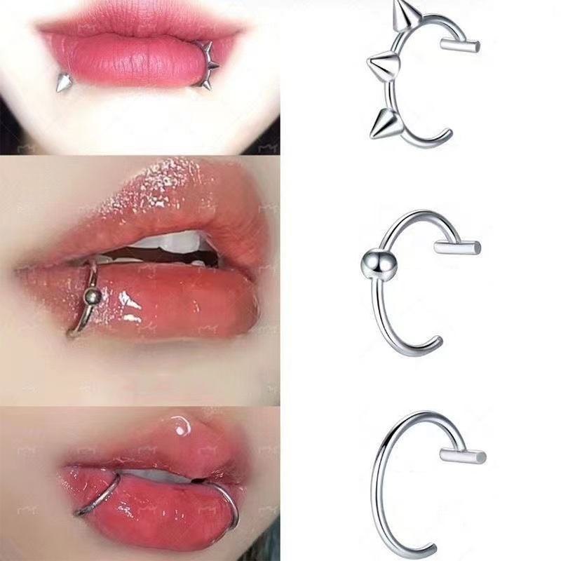 1Pc Stainless Steel Fake Nose  - Body Jewelry And Earrings ulasan dan harga