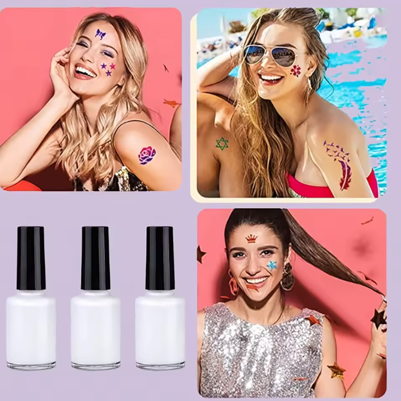 3-Pack Liquid Body Paint Glue  - Body Jewelry Glue ulasan dan harga
