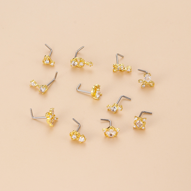 1PC 20G 316L Surgical Stainles - Body Jewelry Indian ulasan dan harga