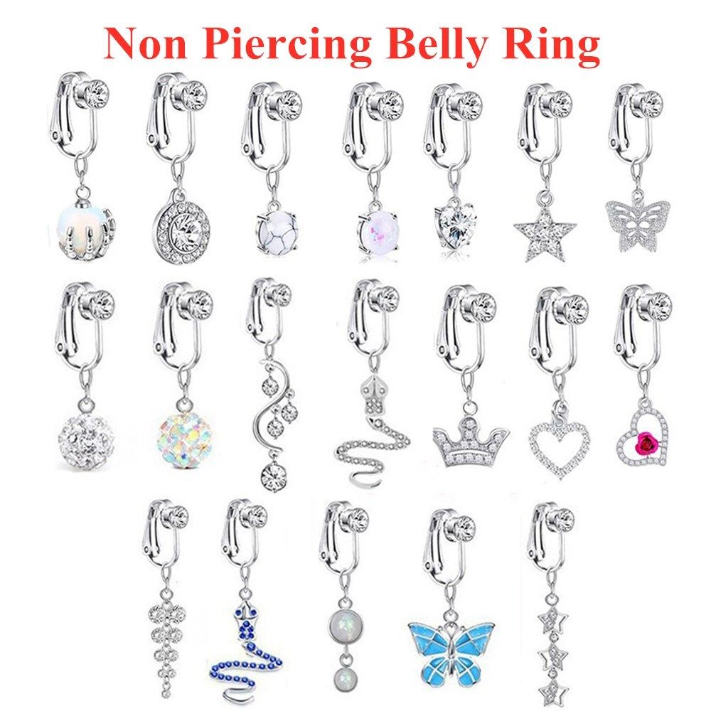 Beach Accessories Non Piercing - Body Jewelry And Earrings ulasan dan harga
