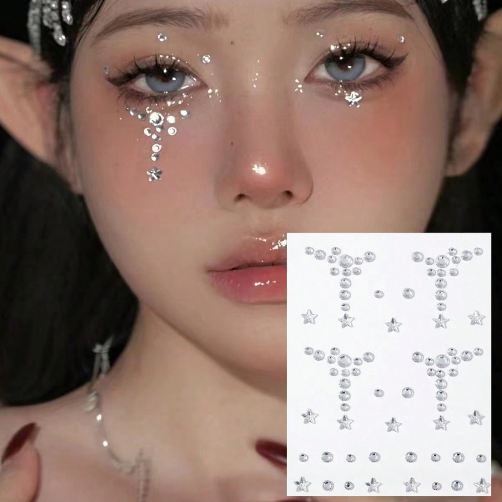Face & Body Gemstone Stickers  - Body Jewelry Stickers ulasan dan harga