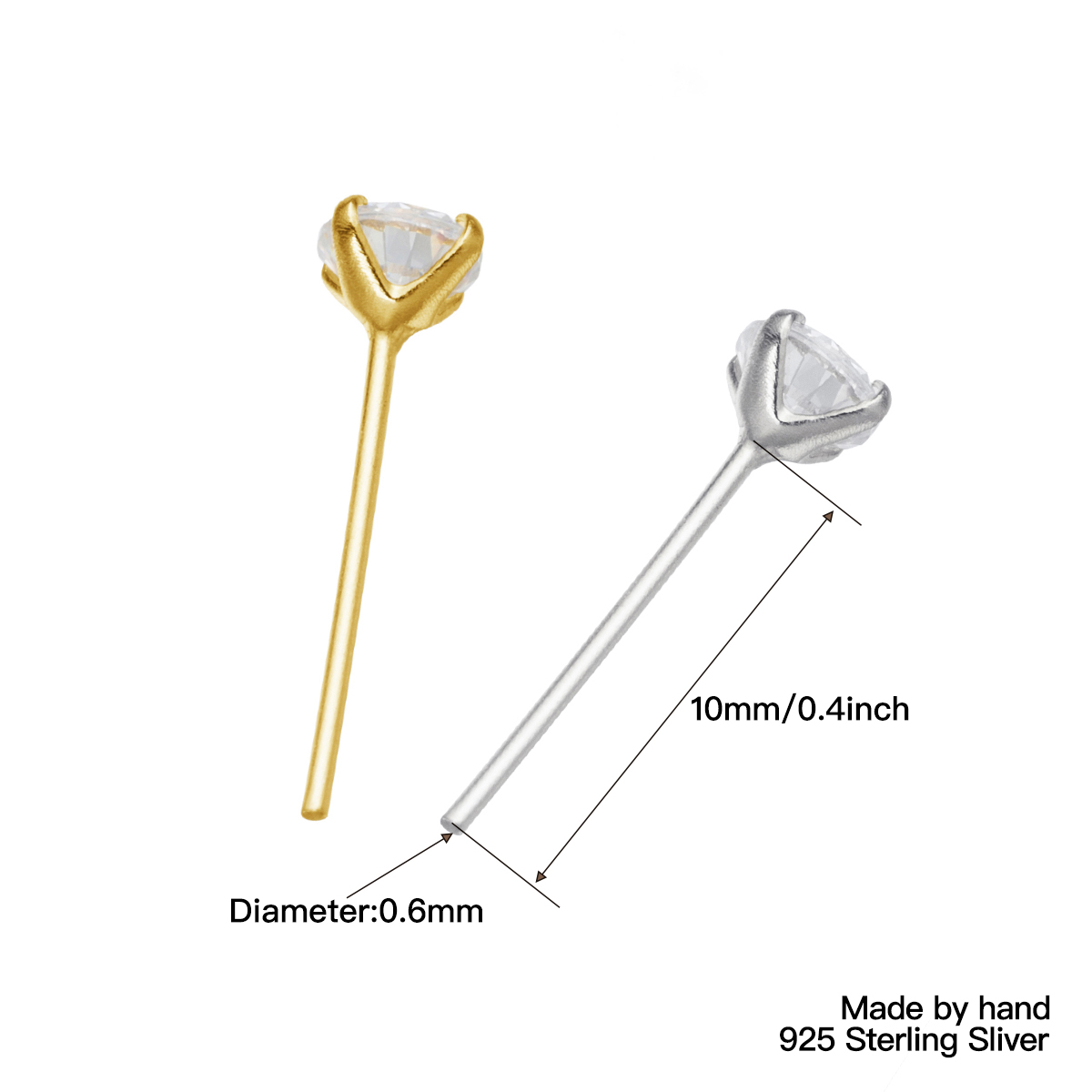 36Pcs/Pack 925 Sterling Silver - Body Jewelry Indian ulasan dan harga
