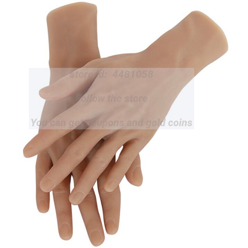 1pc Unisex Tpe Hand Mannequin  - Body Jewelry Plus ulasan dan harga