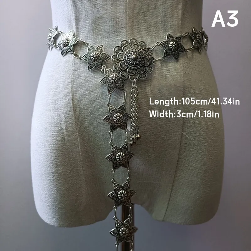 1PC Metal Thailand Waist Chain - Body Jewelry Gold ulasan dan harga